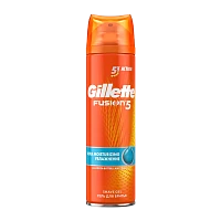 Гель для бритья Gillette FUSION увлажняющий 200мл (1/3/6)