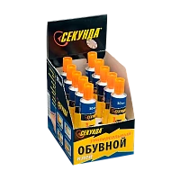 Клей Секунда обувной 30мл водостойкий BOX10 шоу-бокс (10/120)