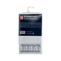 ЕГ DIAMOND Штора для ванной  Белая (1/12)