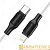 Кабель Borofone BX42 Lightning (m)-Type-C (m) 1.0м 3.0A силикон белый (1/360)