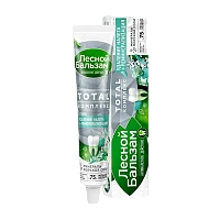 Зубная паста Лесной бальзам Total Комплекс на отваре трав 75мл (1/12)