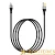 Кабель Borofone BU11 USB (m)-Lightning (m) 1.2м 2.4A нейлон черный (1/63/252)