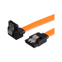 Кабель GoPower SATA (m)-SATA (m) 0.5м силикон ver.3.0 оранжевый в пакете (1/250)