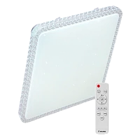 Светильник настенно-потолочный Космос MYSTERY QUADRO Premium 75W 230V LED накладной пульт ДУ (1/5)