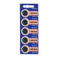 Батарейка Sony CR1616 BL5 Lithium 3V (5/100/500/70000)