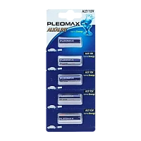 Батарейка Pleomax LR27/A27/MN27 BL5 Alkaline 12V (5/125/1000/30000)
