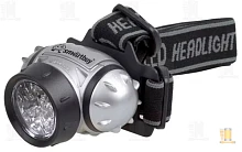 Фонарь налобный Smartbuy SBF-HL006-K 21LED от батареек IPX3 4 режима черный (1/100)