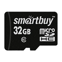 Карта памяти microSD Smartbuy 32GB Class10 10 МБ/сек без адаптера