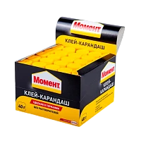 Клей-карандаш Момент BOX25 40г шоу-бокс (25/100)