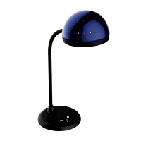 Светильник настольный Camelion KD-828 6.5W 220V 1LED на основании сенс. RGB-ночник черный (1/6)