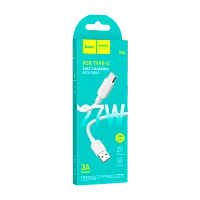 Кабель HOCO X96 USB (m)-Type-C (m) 1м 3.0A 27W ПВХ белый (1/31/310)