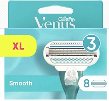 Сменные кассеты Gillette "VENUS" 3 лезвия 8шт. (цена за 1 шт) (8/80)