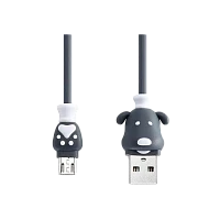 Кабель Remax RC-106m Fortune USB (m)-microUSB (m) 1м серый