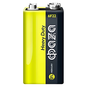 Батарейка Фаzа Крона 6F22 SH1 Heavy Duty Heavy Duty 1.5V (1/10/200)