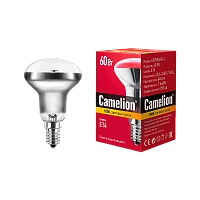 Лампа накаливания Camelion R50 E14 60W 220-240V рефлектор прозрачная (1/100)