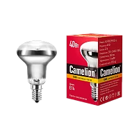 Лампа накаливания зеркальная Camelion R50 E14 40W 220-240V рефлектор матовая (1/100)