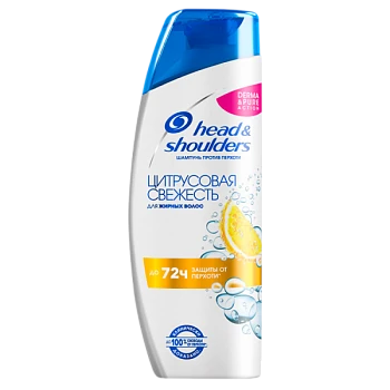 Шампунь Head&Shoulders Цитрусовая свежесть 400мл (1/6)