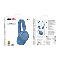 Наушники полноразмерные Borofone BO37 bluetooth 5.4 с микр. синий (1/60)
