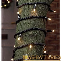 Гирлянда Космос 100LED 13м уличная нить 1 режим белый (1/24/48)