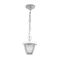 Светильник садово-парковый Camelion PP5205 «Марсель» 60W 230V E27 IP44 потолочный белый (1/8)