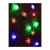 *Гирлянда Космос "Новогодние игрушки" 30LED 4.4м микс нить 8 режимов матовые насадки ассорти (1/50) 