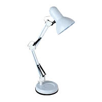 Светильник настольный Camelion KD-313 60W 230V E27 на основании белый (1/6)