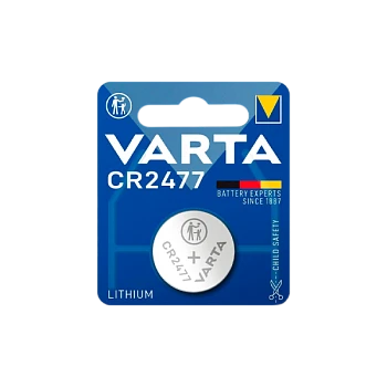 Батарейка Varta ELECTRONICS CR2477 BL1 Lithium 3V (6477) (1/10/100)