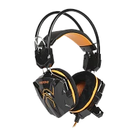 Наушники полноразмерные Smartbuy Rush COBRA с микр. игровые черный оранжевый