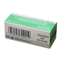 Батарейка SEIZAIKEN 337 (SR416SW) Silver Oxide 1.55V (1/10/100/1000)