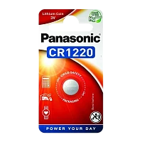 Батарейка Panasonic Power Cells CR1220 BL1 Lithium 3V (1/12)