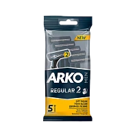 Бритва одноразовая Arko "MEN Regular 2" 2 лезвия 5шт. (1/40)