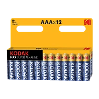 Батарейка Kodak MAX LR03 AAA BL12 Alkaline 1.5V (12/120/720/34560)