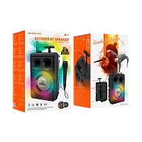 Портативная колонка Borofone BP9 bluetooth 5.0 microSD караоке черный (1/6)
