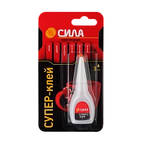 Супер-клей Сила 6г BL1 шоу-бокс (12/288/3456) 