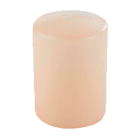 Свечи интерьерные Волшебная страна Персик Deco Aroma 1шт. бежевый (1/12)