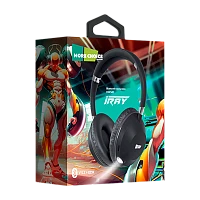 Наушники накладные MORE CHOICE HW34S bluetooth 5.1 с микр. фонарик черный