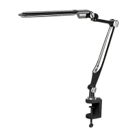 Светильник настольный Camelion KD-830 10W 230V 1LED струбцина сенс. черный (1/5)