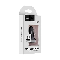 Автомобильное З/У HOCO Z3 2USB 3.1A черный (1/21/126)