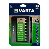 З/У для аккумуляторов Varta LCD Multi Charger+ AA/AAA 8 слотов
