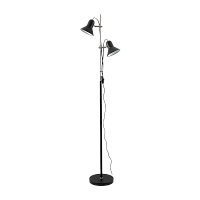 Торшер Camelion KD-432F 40W 230V на основании черный