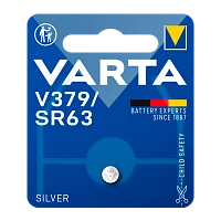 Батарейка Varta 379 (SR521SW) BL1 (на крючок) Silver Oxide 1.55V (1/10/100)