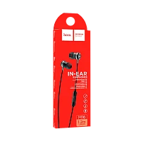 Наушники внутриканальные HOCO M16 с микр. черный (1/30/300)