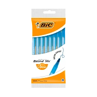 Ручка шариковая BIC Round Stic 1.0мм 8шт. синий (1/6/144)