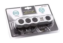 Разветвитель IN-CAR WF4008 2USB в автоприкуриватель