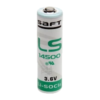 Батарейка Saft 14500 AA bulk Li-SOCl2 3.6V Китай (1/600)