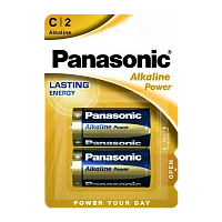Батарейка Panasonic Alkaline power LR14 C BL2 Alkaline 1.5V (2/24/120) 