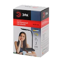 Светильник настольный ЭРА NLED-464 7W 220V 20LED на основании сенс. 5 ур.ярк. белый (1/12)