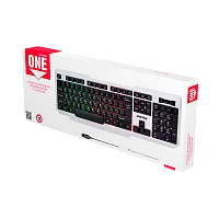 Клавиатура проводная Smartbuy 333 ONE классическая USB белый черный (1/20)