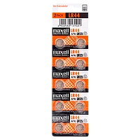 Батарейка Maxell G13/LR1154/LR44/357A/A76 BL10 Alkaline 1.5V (10/200/4000/8000)