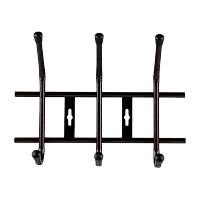 Вешалка настенная Рыжий кот Gancio 3 крючка бронзовый (1/6)